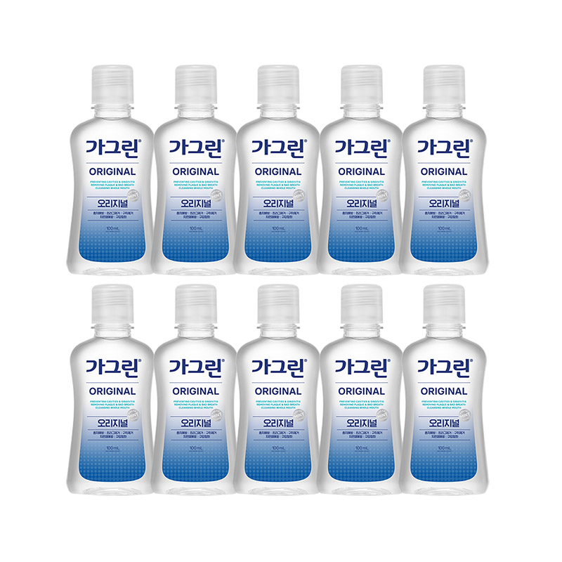 가그린 100ml 10개입
